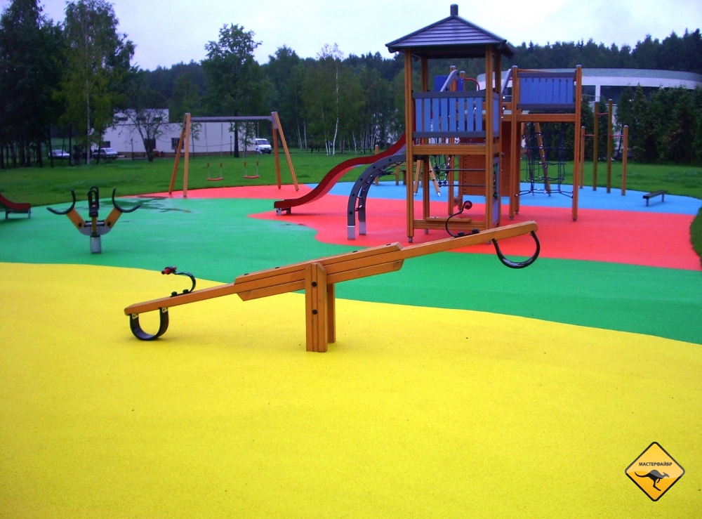 поверхность для детских площадок